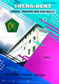 Image of Jurnal Terapis Gigi dan Mulut : Edisi 1, Volume 1 no 1 Juli-Desember 2020